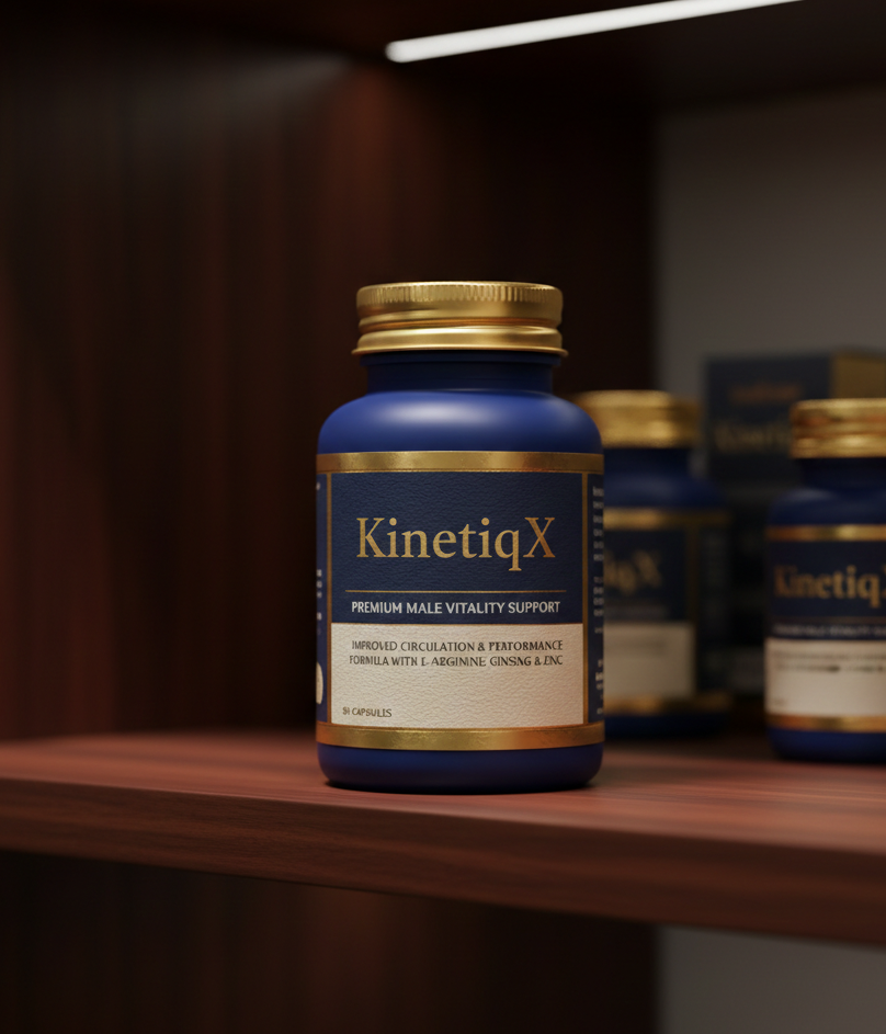 KinetiqX - Supliment natural pentru bărbați, 60 capsule